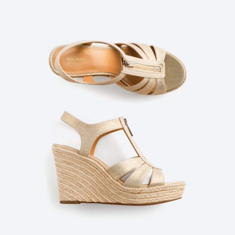 Stitch Fix MICHAEL Michael Kors Berkeley linen wedges